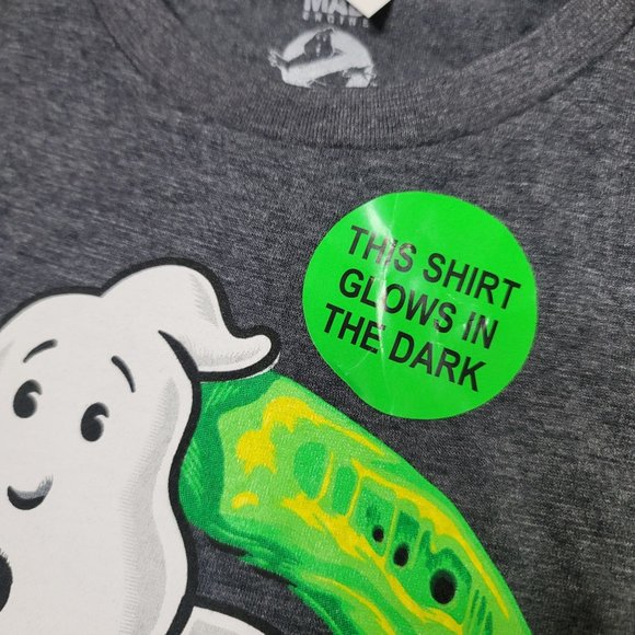 Mad Engine NWT Ghost busters glow in the dark tee shirt kids size XS halloween - Picture 2 of 9